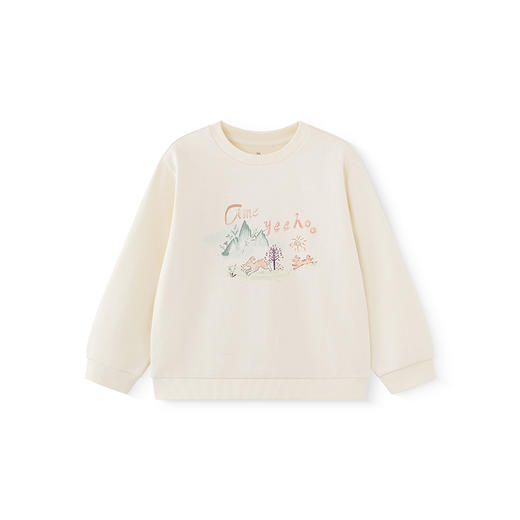 英氏儿童卫衣春夏长袖休闲男女童卫衣百搭中大童卫衣上装2025新款 商品图4