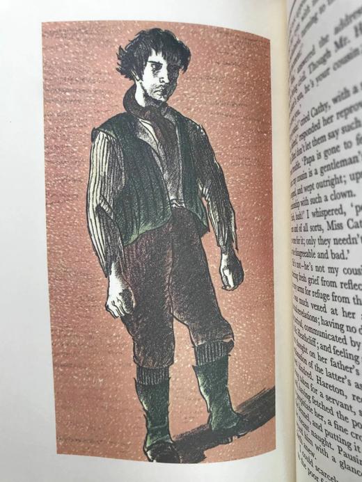 艾米莉·勃朗特《呼啸山庄》 配多幅插图 豪华皮装18开 商品图5
