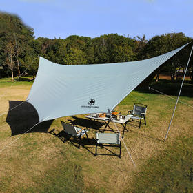 徽羚羊 云凌 八角天幕 黑胶 4.5*6M 绿色HLY-TM-23031