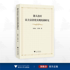 能人治村民主法治化实现机制研究/张扬金 王海稳著/浙江大学出版社