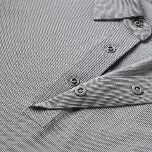 罗蒙男士秋冬保暖经典翻领Polo衫双面磨毛polo衫男长袖t恤男 商品图9