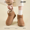 ZHR则则加绒内增高雪地靴厚底防滑女靴冬季新款百搭保暖短筒棉鞋 商品缩略图5