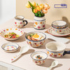 【顺祥陶瓷】碗碟套装家用中式餐具 釉上彩 半亩花田 商品缩略图1