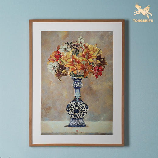铜师傅 手工錾刻 铜雕画《春风如意》客厅玄关画沙发背景墙装饰画 商品图1