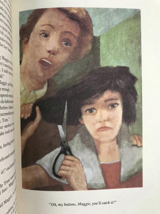 乔治·艾略特《弗洛斯河上的磨坊》 配多幅彩色插图 豪华皮装16开 商品图8