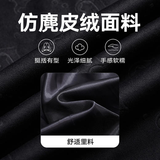 gxg.jeans男装  春季黑色满印翻领夹克JFD12100291 商品图3
