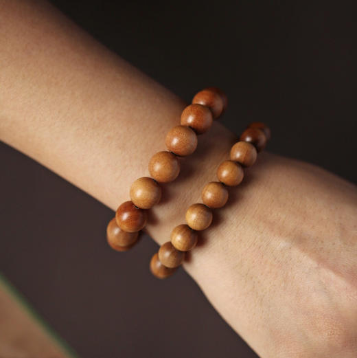 【青山特惠】1.0*19颗 /1.2*17颗 正区老山檀 红肉不沉水手串 L10 商品图1