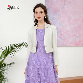 司歌短袖收腰外套搭配连衣裙短款长袖B901012X