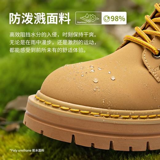 ZHR则则厚底防滑马丁靴防水女靴大黄靴2024秋季新款ins百搭工装靴 商品图5