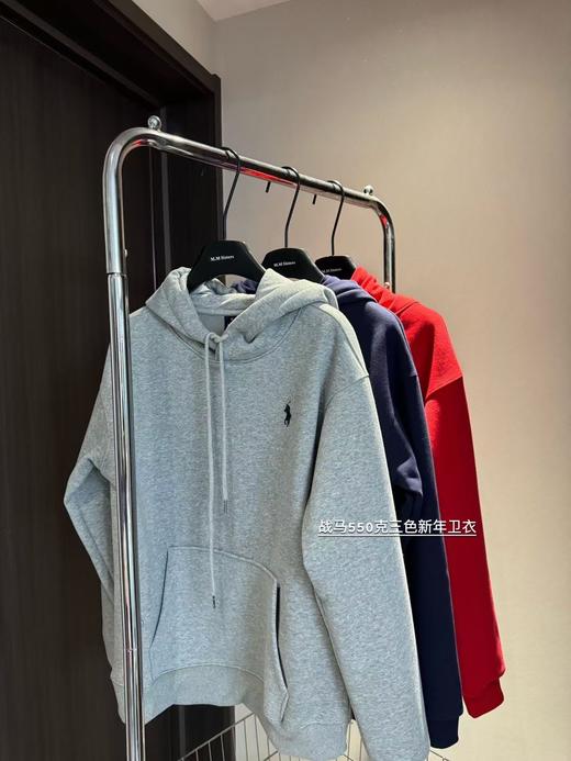 加厚550g摇粒绒加绒连帽拉夫卫衣 商品图12