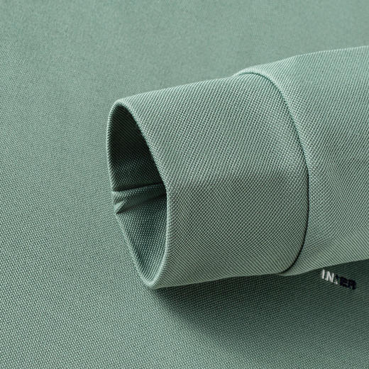 罗蒙男士秋冬保暖长袖Polo衫绣花商务含羊毛蚕丝双面磨毛polo衫男长袖t恤男 商品图8