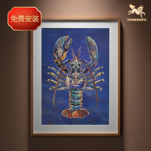 铜师傅 手工錾刻 铜雕画《威武将军》客厅玄关画沙发背景墙装饰画 商品图0