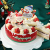 【圣诞幸福颂歌】圣诞节限定款蛋糕，庆祝「莓」好时刻，与圣诞老人一起穿越草莓雪域，在轻盈软绵的云顶之中奏响圣诞颂歌 （重庆幸福西饼） 商品缩略图2