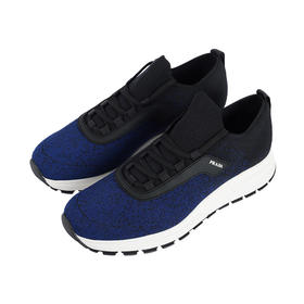 【超惠秒】Prada 普拉达 男士织物真皮舒适百搭运动休闲鞋 12080