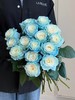 厄瓜多尔进口染色玫瑰sky blue冰雪公主10支 商品缩略图0