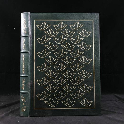 阿里斯托芬戏剧两部《鸟》《蛙》 配插图 豪华皮装16开 商品图0