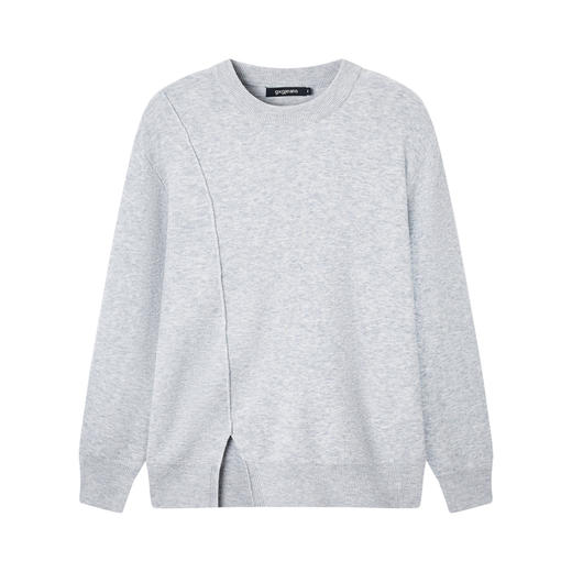 gxg.jeans男装  春季热卖不规则开叉设计圆领毛衫JFD12000521 商品图4