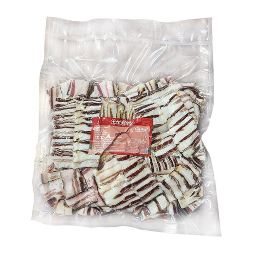 五峰嘎嘎腊肉切片真空装500/袋 商品图2