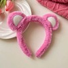 【阔爱草莓熊合集】可爱小熊发箍 敷面膜洗脸洗头毛绒发带 网红发夹草莓熊 颅顶束发带-QQ 商品缩略图11