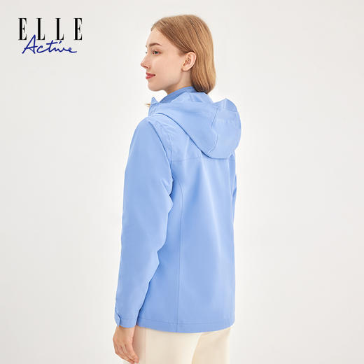 ELLE Active秋冬新款三合一风衣女款中长外套夹克休闲派克服保暖 商品图2