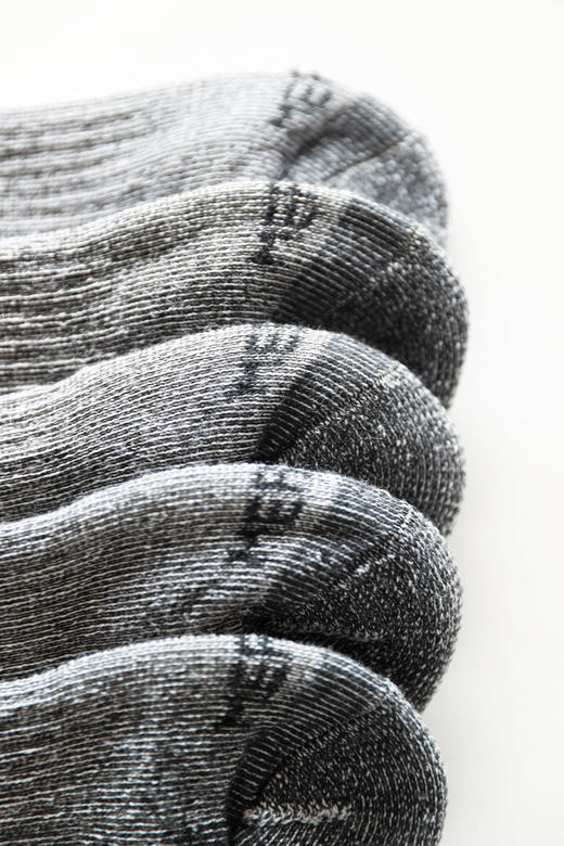 美利奴羊毛袜，含20%羊毛。徒步中筒户外滑雪加厚羊毛袜子A120658 商品图3