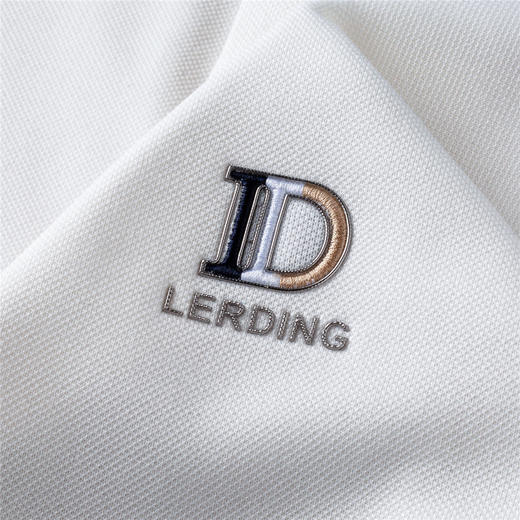 罗蒙男士秋冬保暖长袖Polo衫含羊毛蚕丝双面磨毛休闲通勤polo衫男长袖t恤男 商品图5