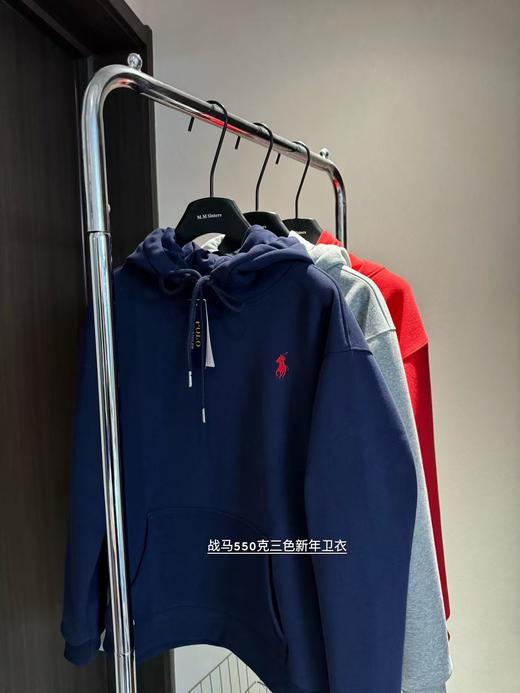 加厚550g摇粒绒加绒连帽拉夫卫衣 商品图13