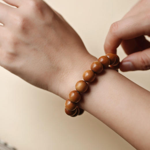 【青山特惠】1.0*19颗 /1.2*17颗 沉水正区老山檀红肉老料手串 L25 商品图7