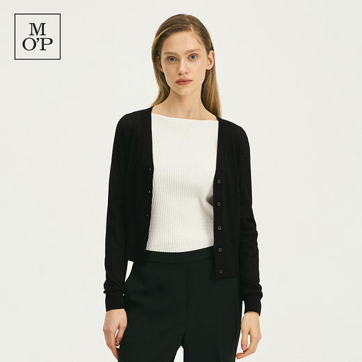【100%绵羊毛】Marc O'Polo/MOP品牌经典系列美丽诺羊毛开衫女士 商品图3