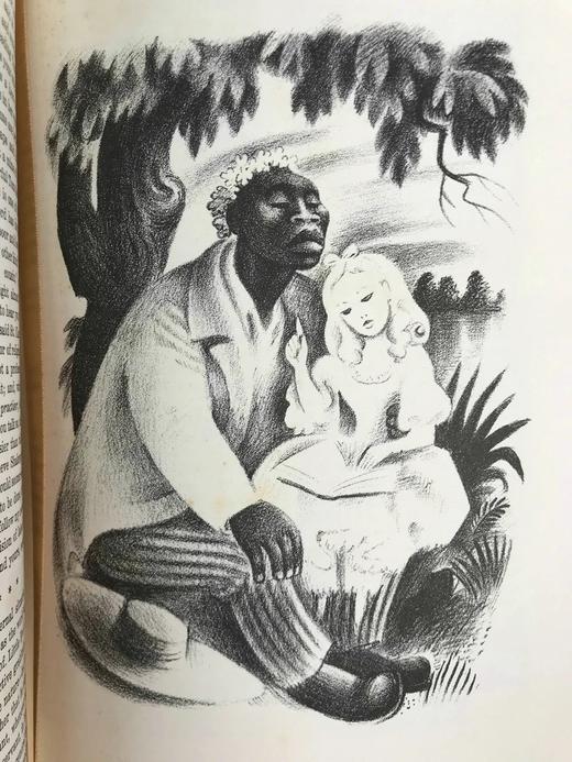 斯托夫人《汤姆叔叔的小屋》 配多幅版画插图 豪华皮装16开 商品图5