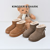 经典鲨2024冬季新款时尚韩版加绒加厚保暖平底舒适雪地靴女KW280-D58031 商品缩略图0