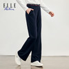 ELLE Active【莱赛尔罗马布】微喇叭宽松裤子女阔腿裤休闲针织长裤 商品缩略图2