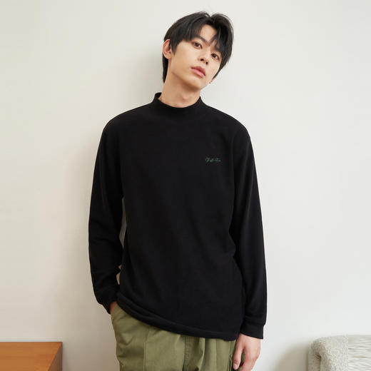 gxg.jeans男装2024年冬季热卖高领长袖T恤J24D13401484 商品图3