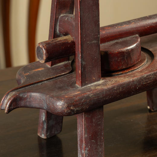 清 榉木甘蔗床 商品图1