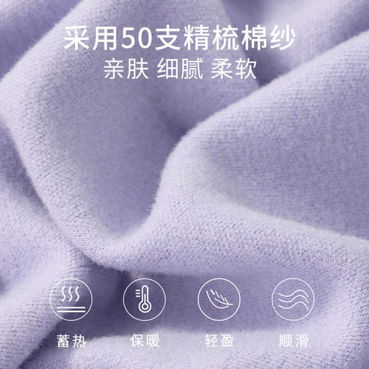 *【清仓】半醒睡袋女士/男士保暖套装 无痕打底修身显瘦抗菌 WA0003/WA0004 商品图2