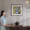 铜师傅 手工錾刻 铜雕画《香满人间》客厅玄关画沙发背景墙装饰画 商品缩略图4