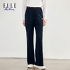 ELLE Active【莱赛尔罗马布】微喇叭宽松裤子女阔腿裤休闲针织长裤 商品缩略图1