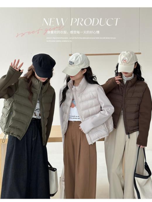 ☺️【小野日记Yono's Diary立领保暖棉衣外套XY-F-8823】 💋 超级棒的韩版通勤百搭👏短款加厚立领保暖宽松棉衣外套🌸！保暖时尚 ，✨超级推荐 ！！ 商品图0