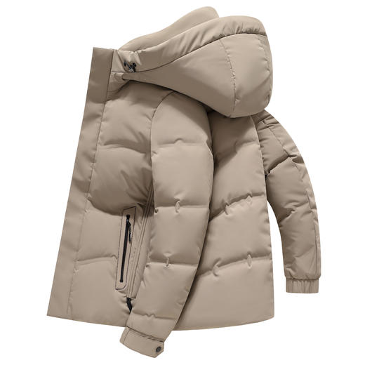 【石墨烯内里】占姆士羽绒服男连帽加厚内胆冬季保暖外套冬装 商品图1