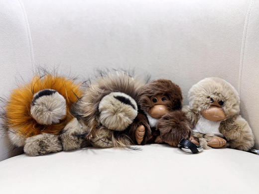 火桐hooton 獭兔毛玩偶挂件 商品图7