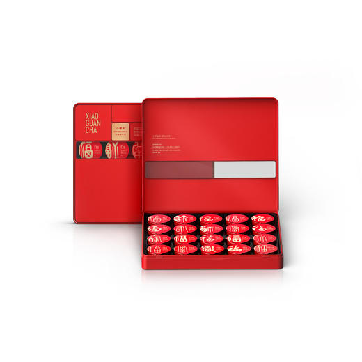 小罐茶【2025春节新品】大师系列▪白毫银针20罐装马口铁红盒 商品图2