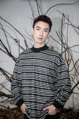 W442564266复古条纹圆领卫衣