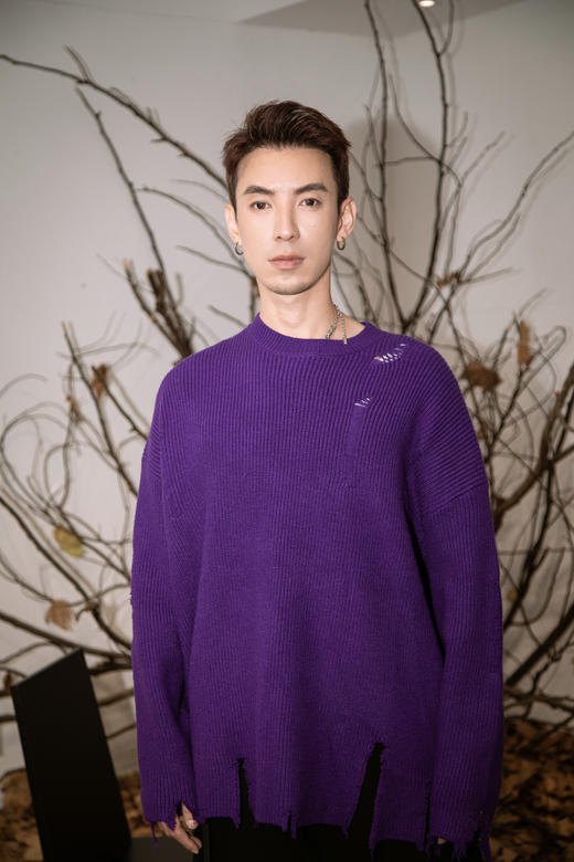 W446343252不规则破坏风针织衫 商品图0