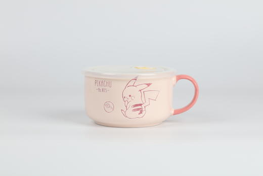 【顺祥陶瓷】缤纷保鲜面杯 宝可梦皮卡丘联名款 商品图1