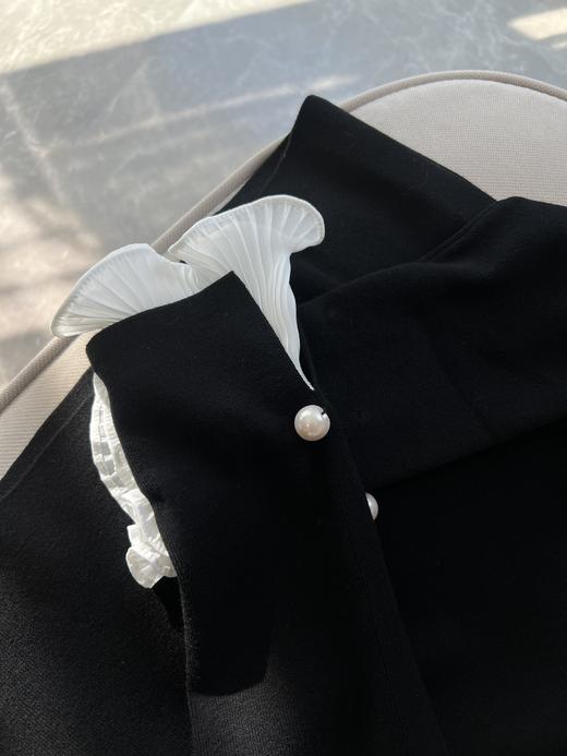 悄然心动|花边袖羊毛上衣 商品图5