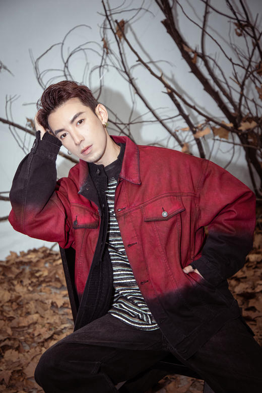 W435872068个性渐变牛仔夹克 商品图3