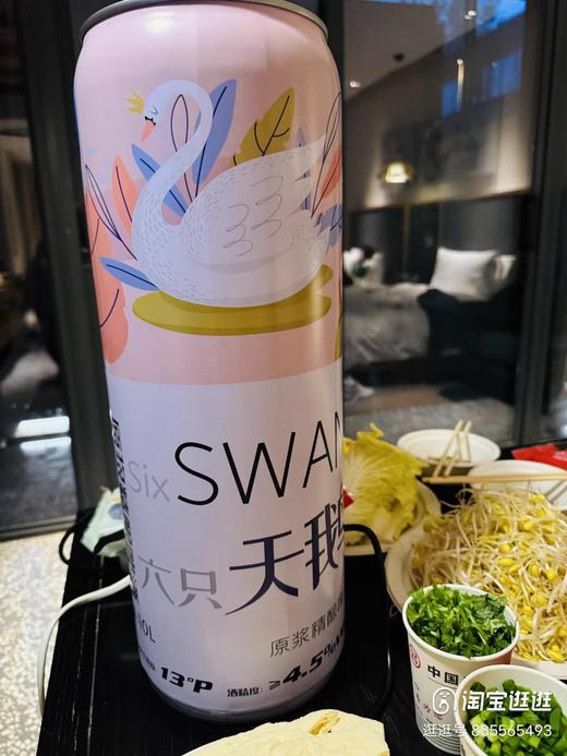 六只天鹅精酿啤酒 酒精度：4.5°麦芽度：13° 商品图1