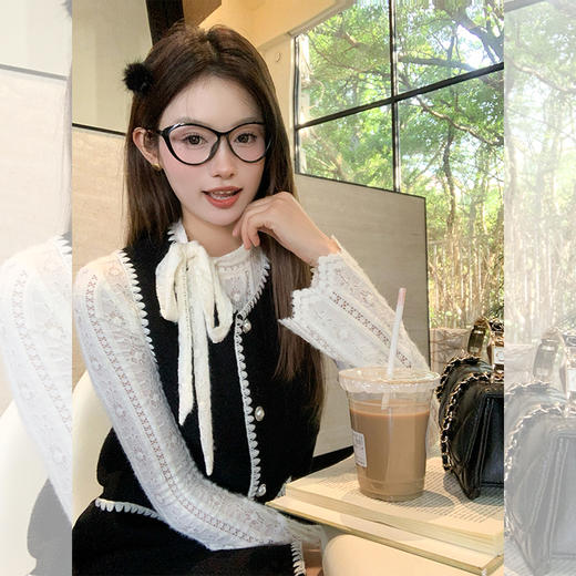 【179元任选2件】现货！高级感小香风黑色显瘦背心裙 商品图1