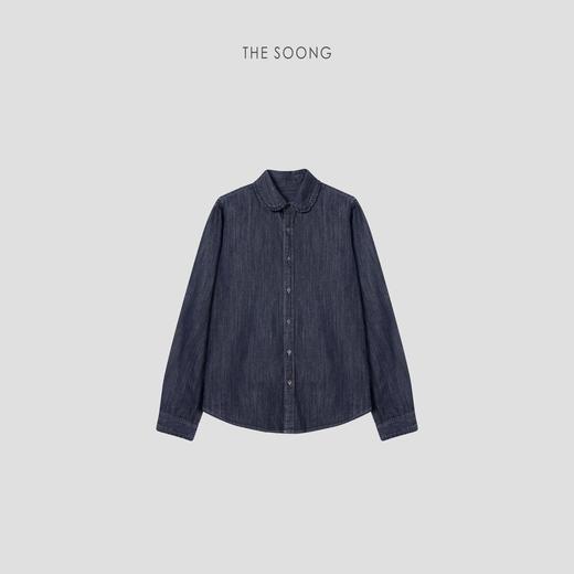 THESOONG"沦陷经典"100%棉定制洗水肤感舒适翻领衬衣HWCS6191 商品图0