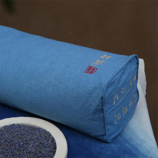 好梦养生枕  深度睡眠 薰衣草/决明子手工植物染土布 商品图1